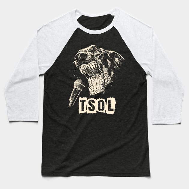 tsol ll darkness Baseball T-Shirt by angga108